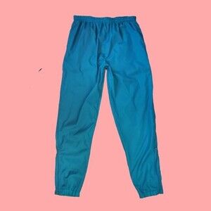 Men's Vintage 90's Sierra Sport Teal Green Windbreaker Pants